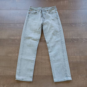 Levis Premium Womens Wedgie Straight Buttonfly Jeans 26